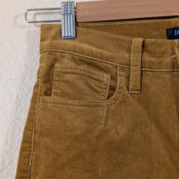 J. Crew Factory Golden Brandy Orange Corduroy Ankle Pants sz 24 City Work - Picture 3 of 7